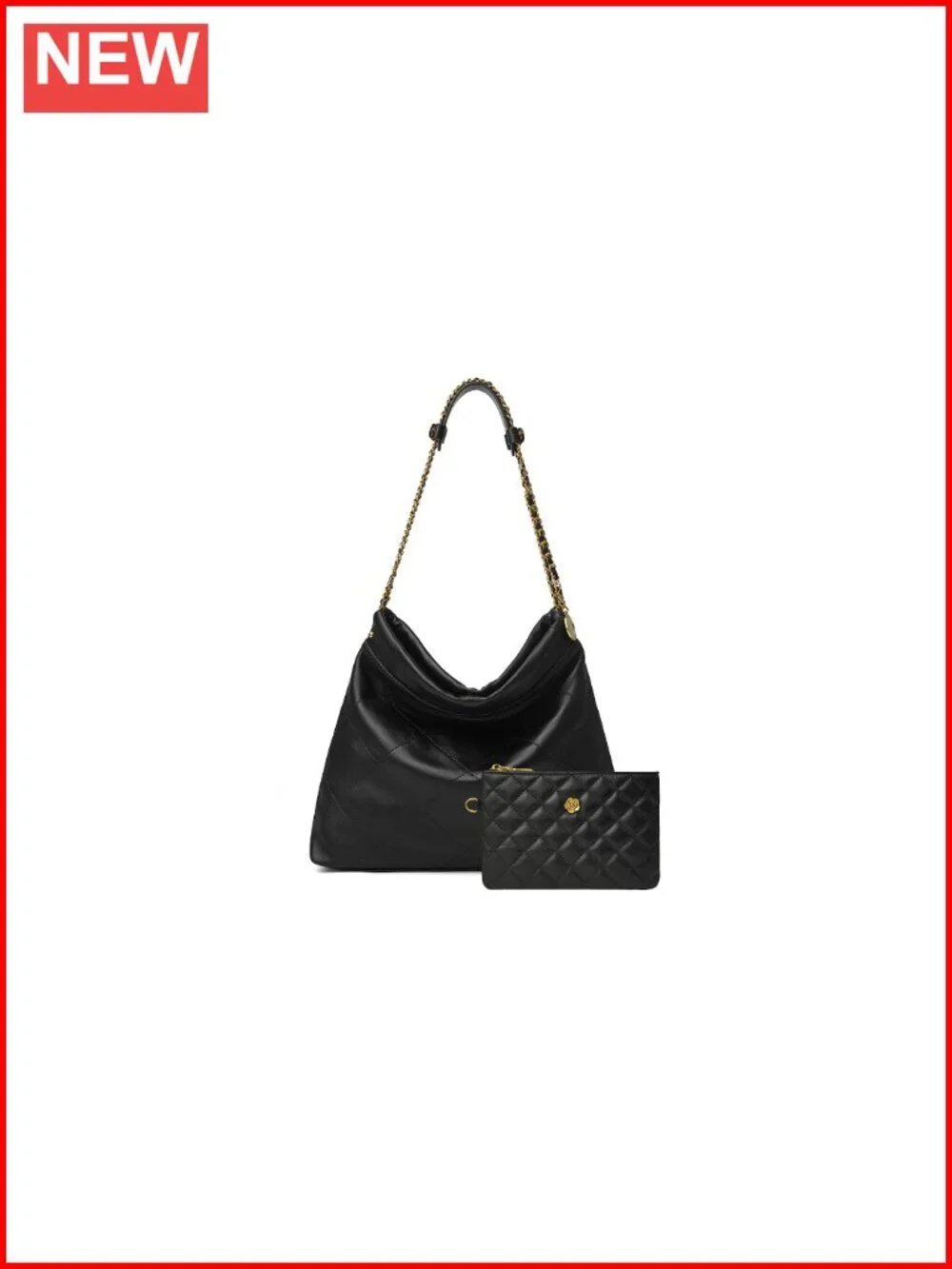 Quilted Lambskin Leather Tote Bag Designer Hobo Purse